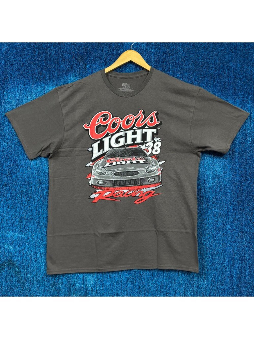 Coors Light “Racing 38” Graphic T-Shirt Size Extra Large